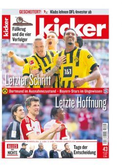 Kicker – 25 Mai 2023