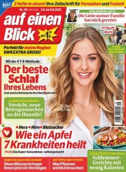 auf einen Blick – 24 August 2023