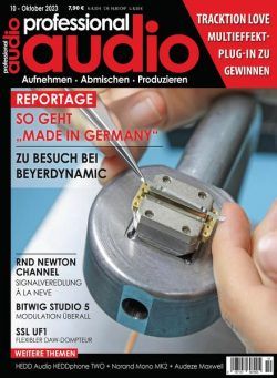 Professional Audio – Oktober 2023