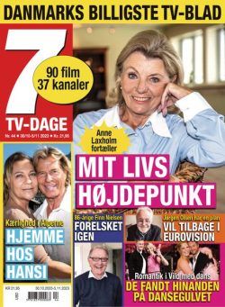 7 TV-Dage – Uge 44 – 30 Oktober 2023