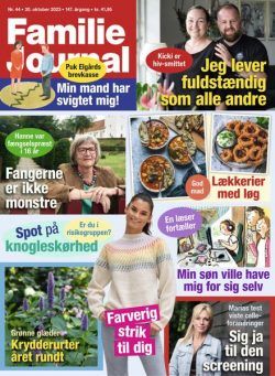 Familie Journal – Uge 44 – 30 Oktober 2023