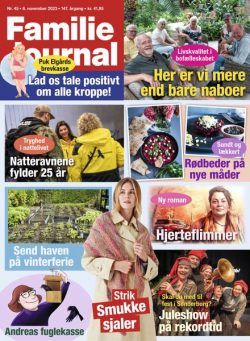 Familie Journal – Uge 45 – 6 November 2023