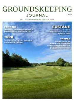 Groundskeeping Journal – November-December 2023
