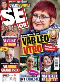 SE og HOR – Uge 43 – 26 Oktober 2023