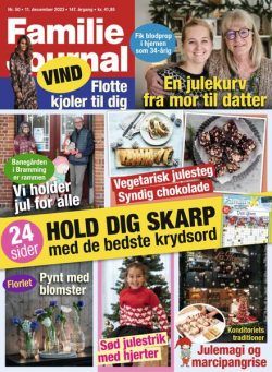 Familie Journal – Uge 50 – 11 December 2023