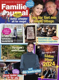 Familie Journal – Uge 1 – 30 December 2023