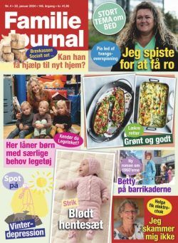 Familie Journal – Uge 4 – 22 Januar 2024