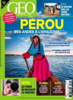 Geo France – Janvier 2024