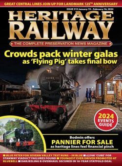 Heritage Railway – Issue 315 – 19 January 2024