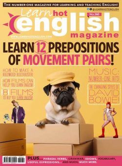 Learn Hot English – Issue 260 – January 2024