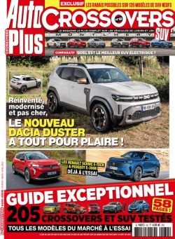 Auto Plus Crossovers SUV – Fevrier-Mars-Avril 2024