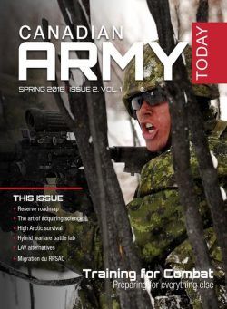 Canadian Army Today – Spring 2018