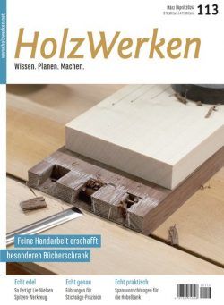 HolzWerken – Marz-April 2024