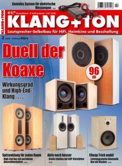 Klang+Ton – Februar-Marz 2024