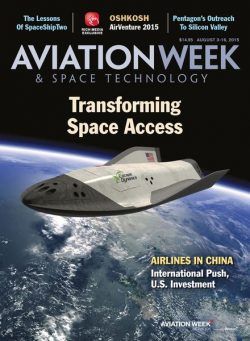 Aviation Week & Space Technology – 3-16 August 2015