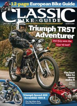 Classic Bike Guide – March 2024
