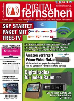 Digital Fernsehen – Marz 2024