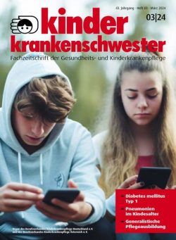 Kinderkrankenschwester – Marz 2024