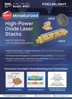 Laser Focus World – January 2024