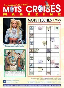 Mots Croises Magazine – 15 Fevrier 2024