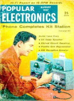 Popular Electronics – 1957-08