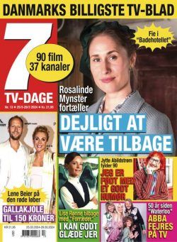 7 TV-Dage – Uge 13 – 26 Marts 2024