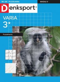 Denksport Varia 3 Puzzelvaria – 11 April 2024