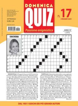 Domenica Quiz – 2 Maggio 2024