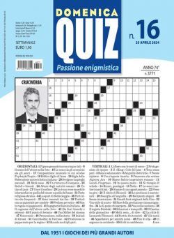 Domenica Quiz – 25 Aprile 2024