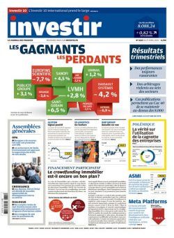 Investir – 27 Avril 2024