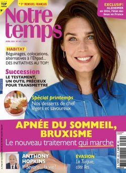 Notre Temps – Avril 2024