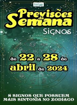 Previsoes da Semana – 22 Abril 2024