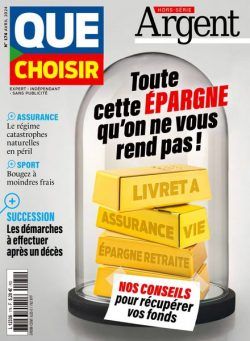 Que Choisir Argent – Avril 2024