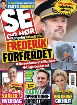 SE og HOR – Uge 16 – 19 April 2024