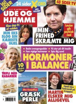 Ude og Hjemme – Uge 17 – 23 April 2024