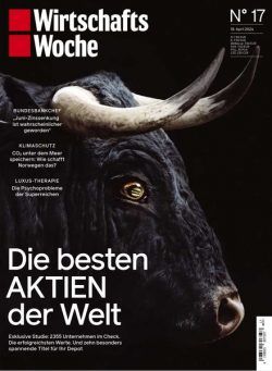 Wirtschaftswoche Magazin – 19 April 2024