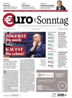 Euro am Sonntag – 26 April 2024