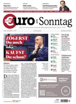 Euro am Sonntag – 26 April 2024