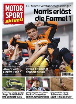 Motorsport aktuell – 7 Mai 2024