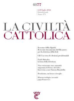 La Civilta Cattolica – 6 Luglio 2024