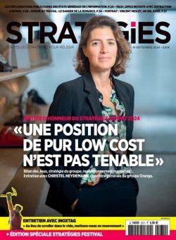 Strategies – 19 Septembre 2024