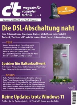 c’t Magazin fur Computertechnik – 20 Februar 2025