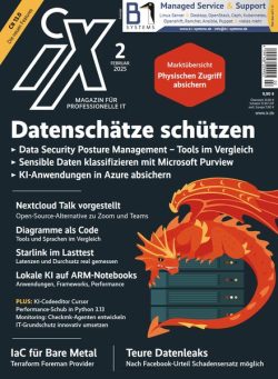 iX – Magazin fur professionelle IT – Februar 2025