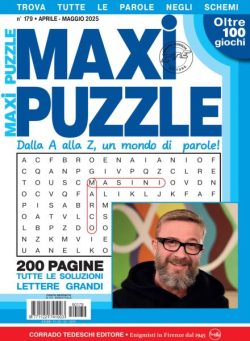 Maxi Puzzle – Aprile-Maggio 2025