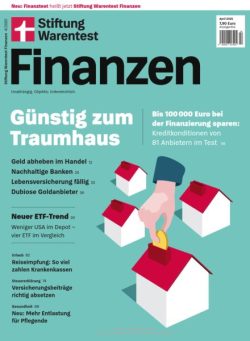 Stiftung Warentest Finanzen – April 2025