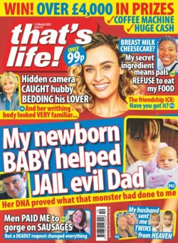 that’s life! UK – 6 March 2025