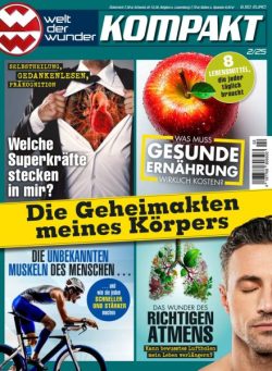 Welt der Wunder Kompakt – Marz 2025