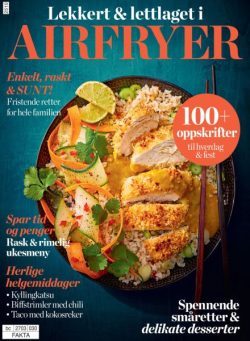 Airfryer Norge – Lekkert og lettlaget – April 2025
