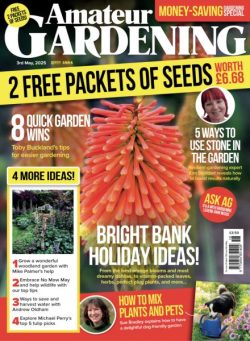 Amateur Gardening – 3 May 2025