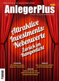 AnlegerPlus News – April 2025